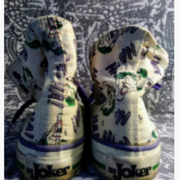 Joker Converse All Star DC Comics 1989 - Picture 4 of 7